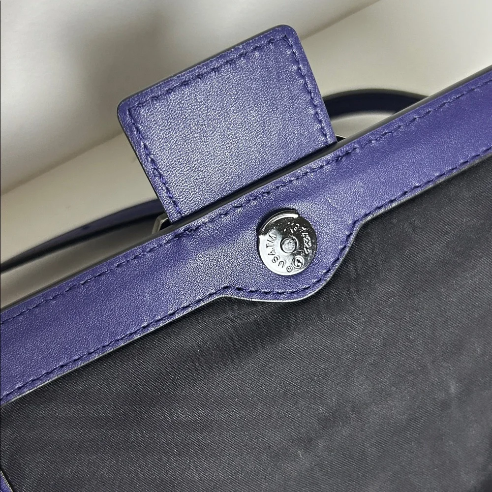 Rebecca Minkoff Navy/Purple Leather Crossbody - Picture 5 of 13